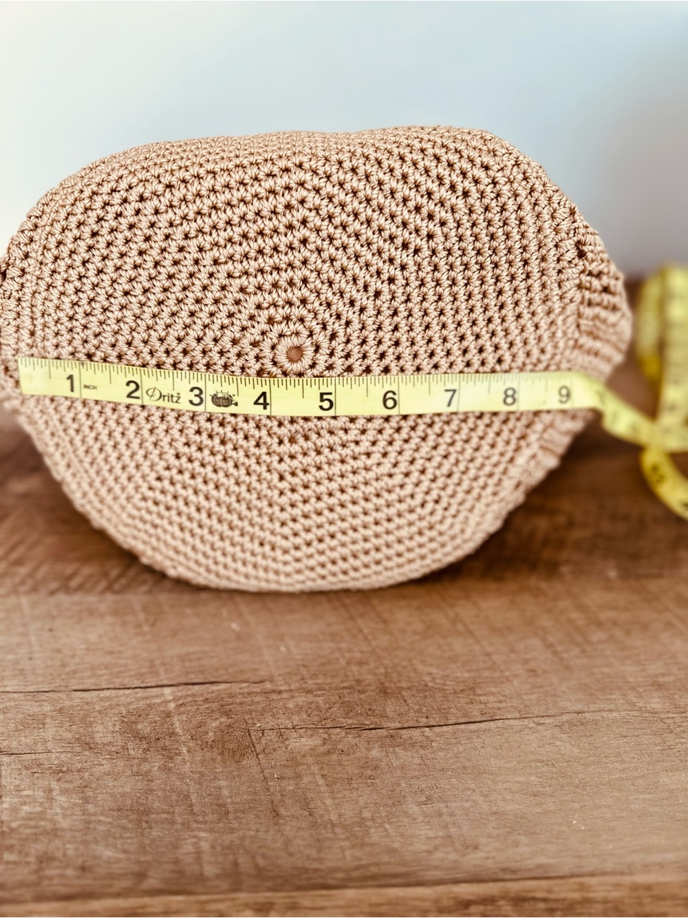The Sak Woven Straw Shoulder Bag with Colorful Tassels - Natural - Picture 6 of 13